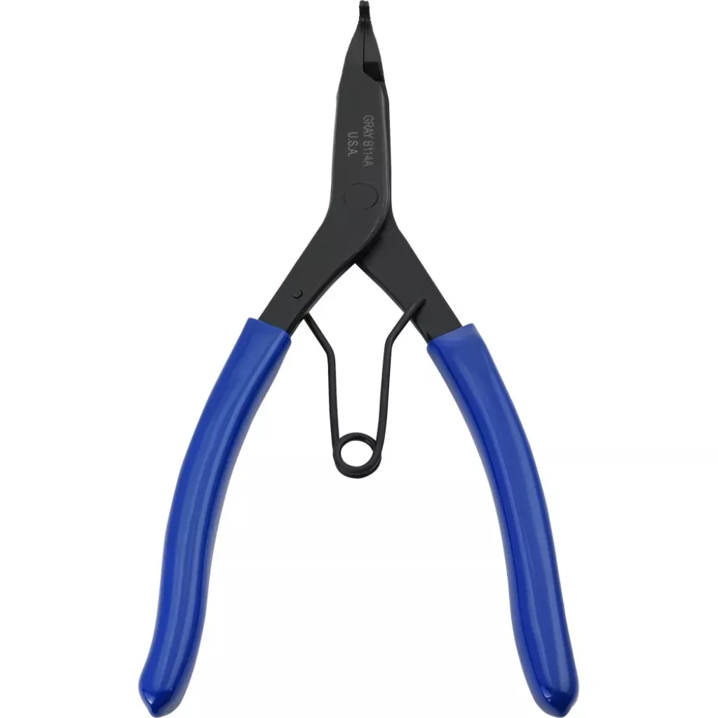 Pliers - Gray Tools Heavy Duty Snap Ring Pliers (Fixed Horseshoe-shaped Tips), B114A