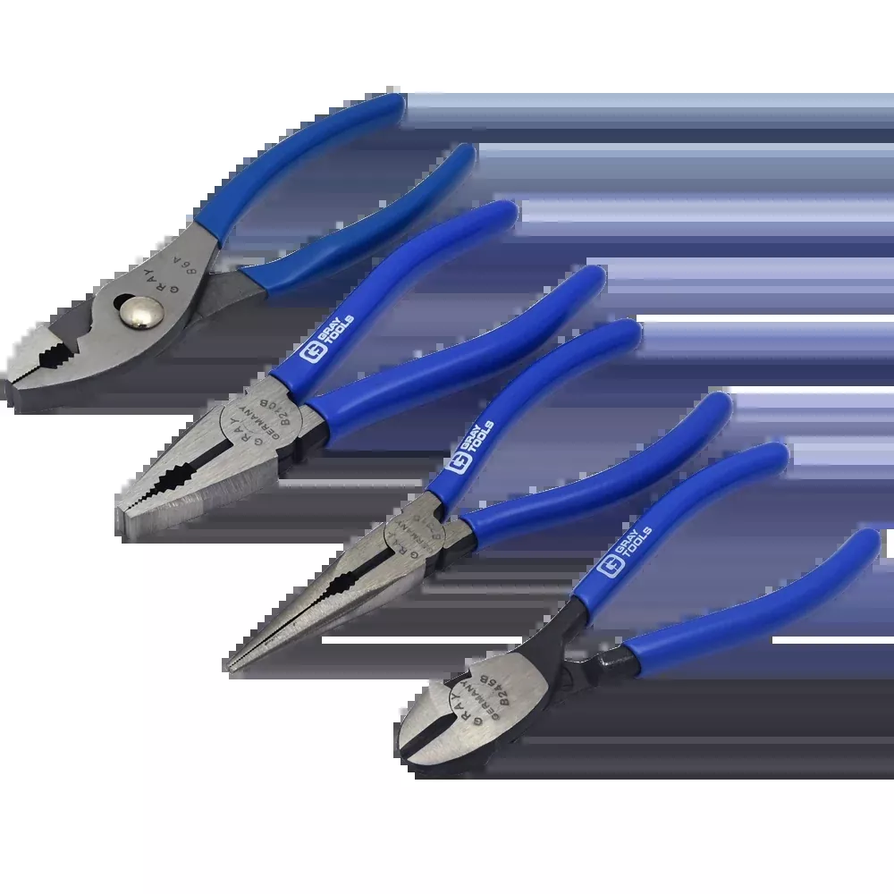 Pliers Set - Gray Tools 4 Piece General Maintenance Pliers Set, B4PLS
