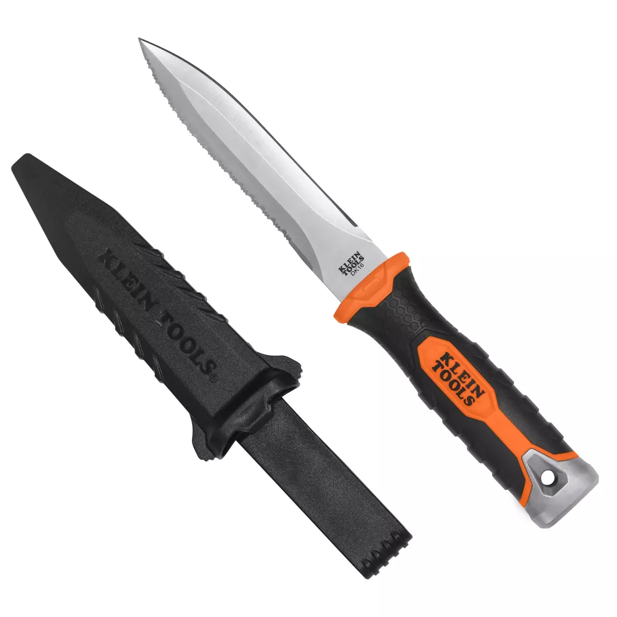 Pocket Knife - Klein Tools Double-Edged Duct Knife, 5-1/2-Inch, DK16