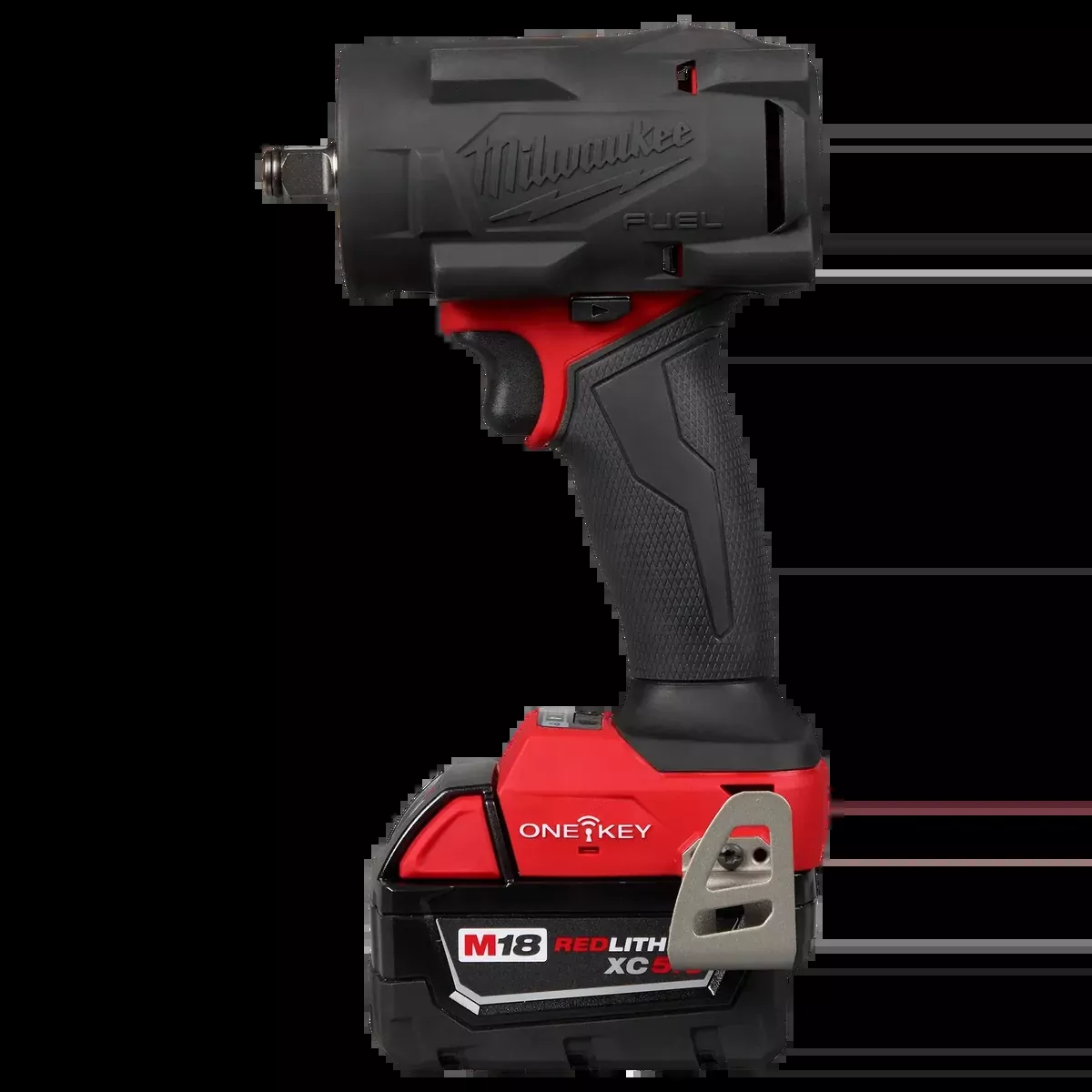 Protective Boot - Milwaukee M18 FUEL™ Controlled Torque Compact Impact Wrench Protective Boot, 49-16-3060