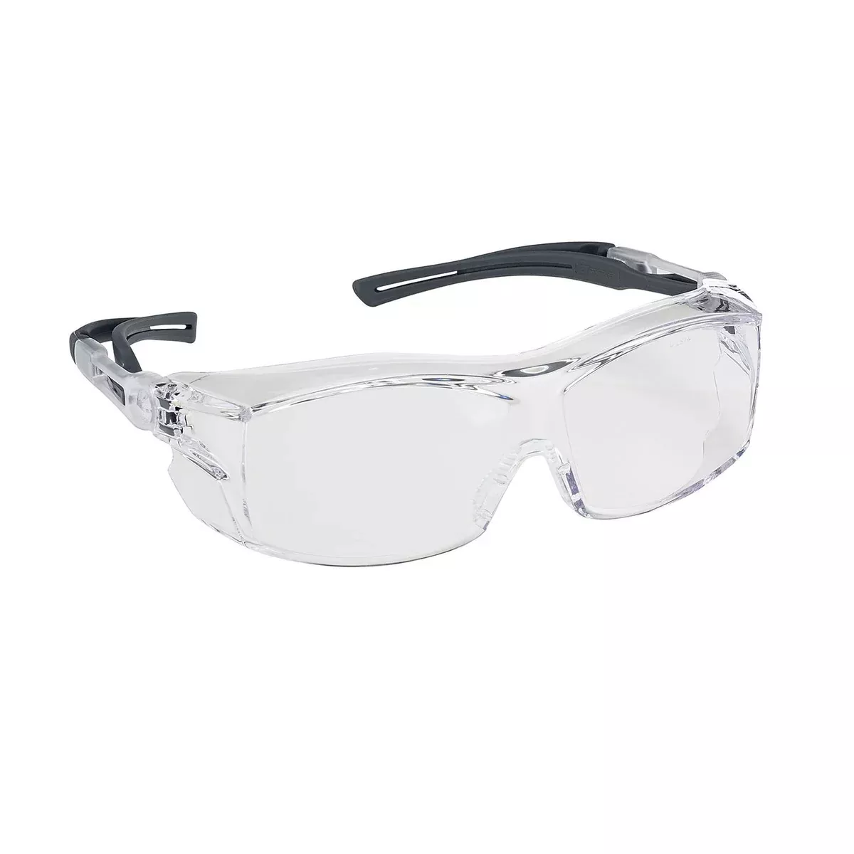 Protective Glasses - Dynamic OTG Extra™ Rimless with Black Temple and 4A Coating (Clear), EP750C