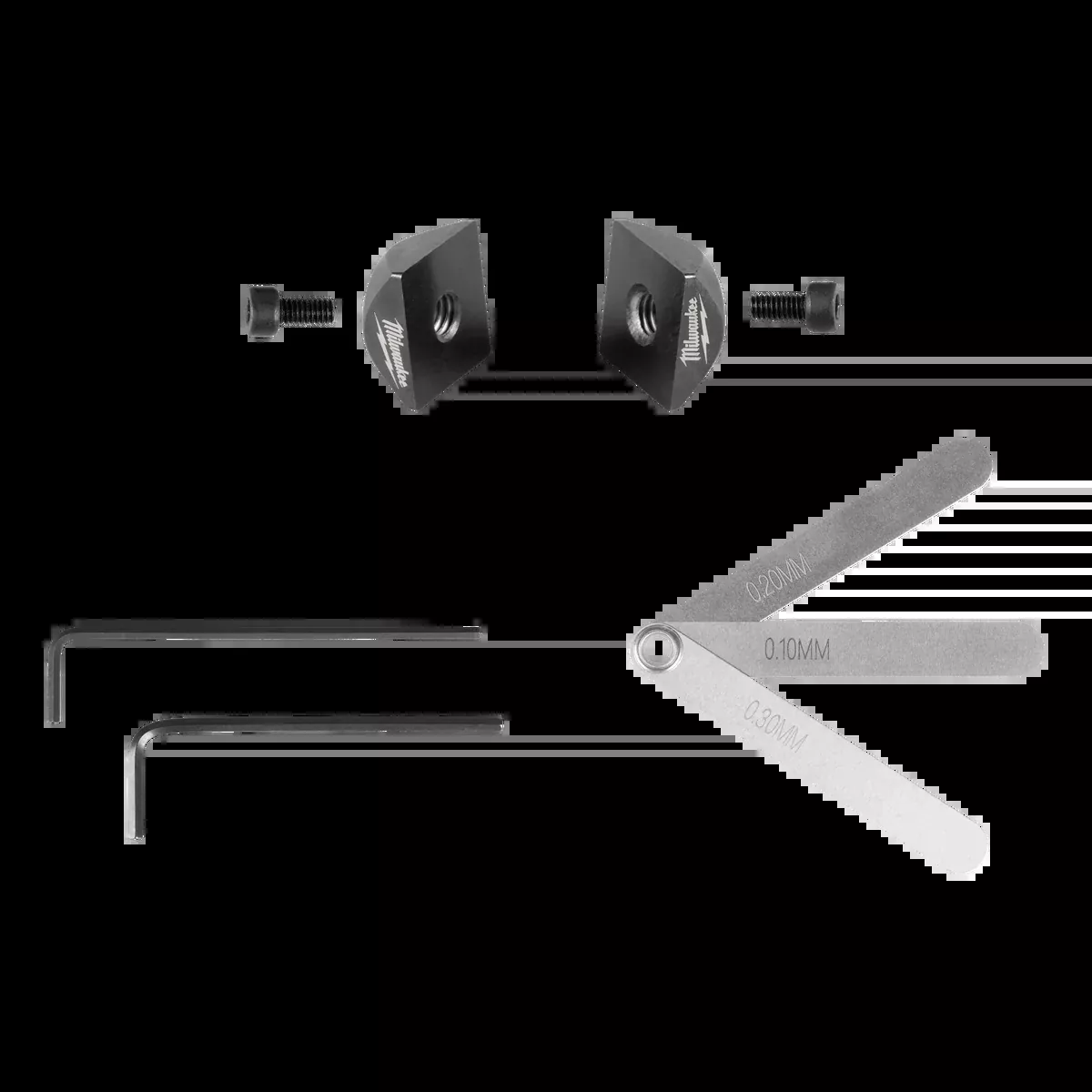Replacement Blade Set - Milwaukee M12 FUEL™ 16 Gauge Scroll Shear Replacement Blade Set, 48-44-2771