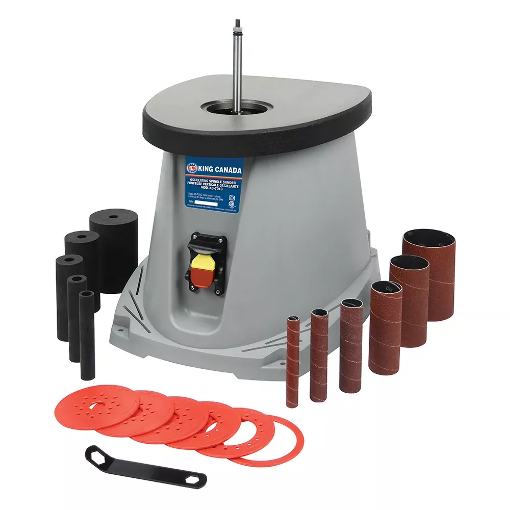 Sander - King Canada Oscillating Spindle Sander, KC-701C