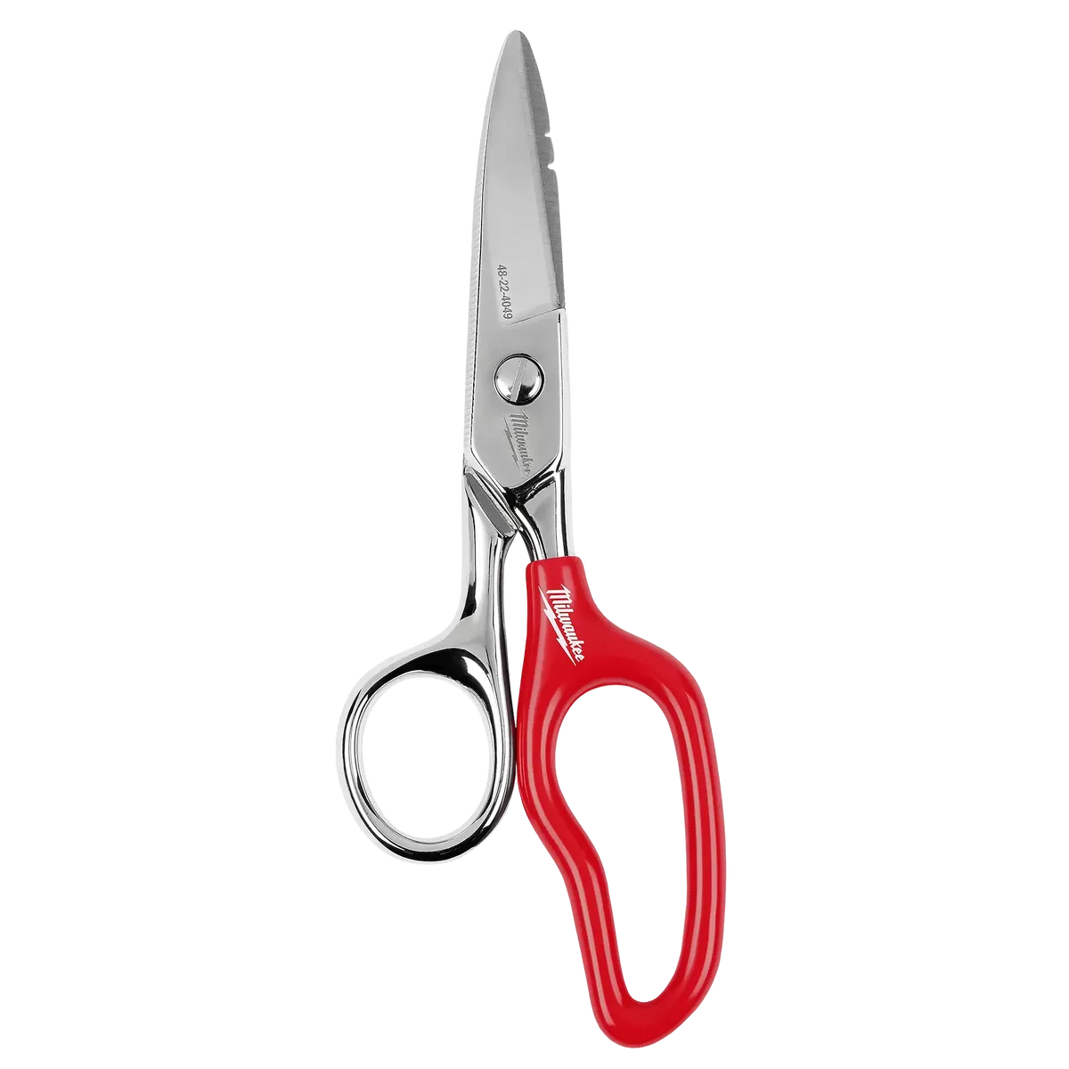 Scissors - Milwaukee Electrician Scissors with Extended Handle, 48-22-4049