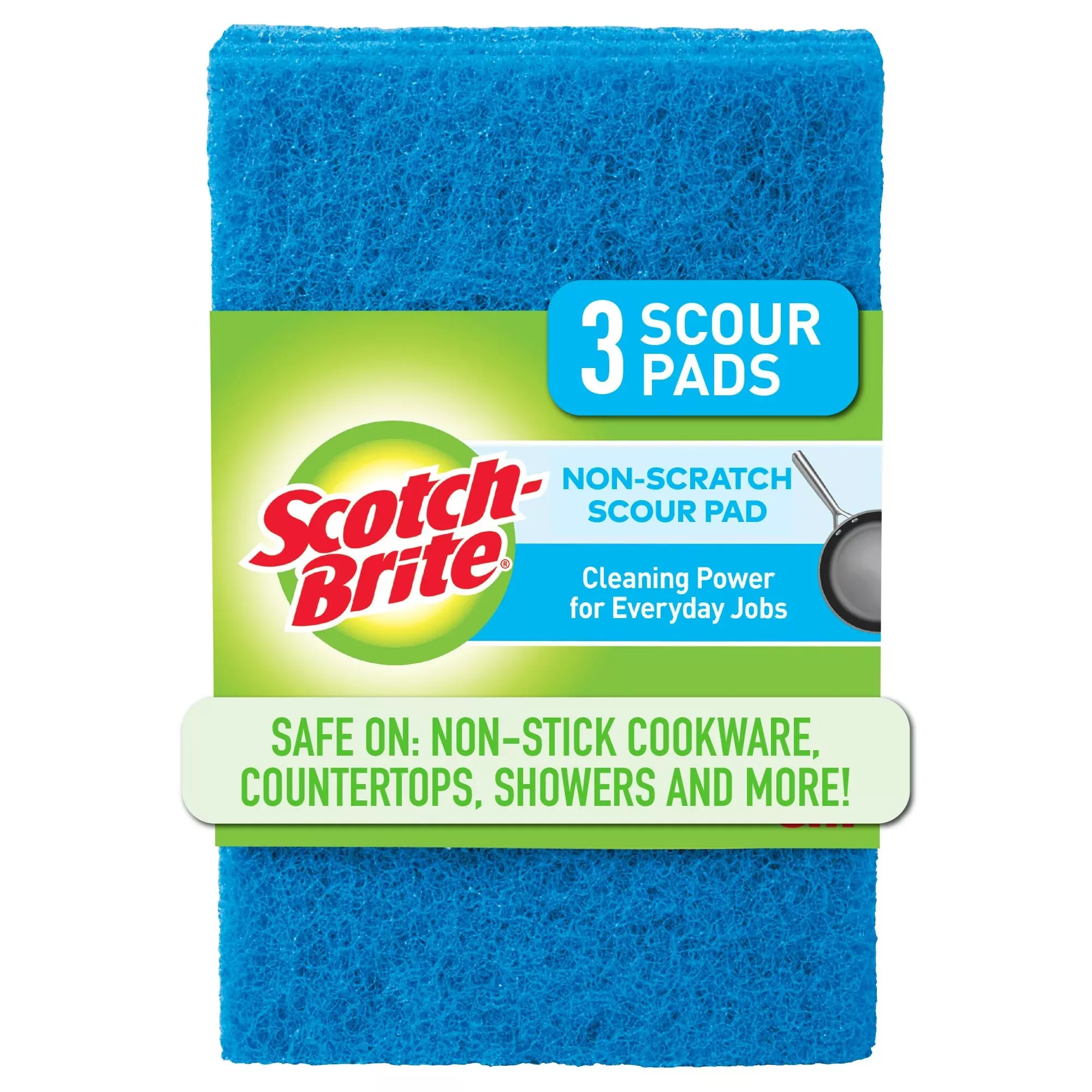 Scotch-Brite Non-Scratch Scour Pads 623-10