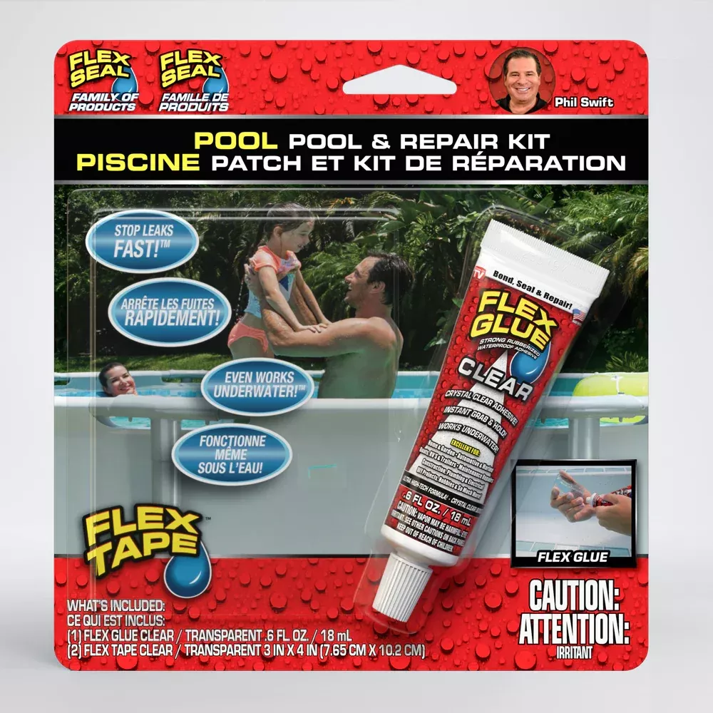 Sealant - Flex Seal Pool Patch and Repair Kit, POOLKITCMINI