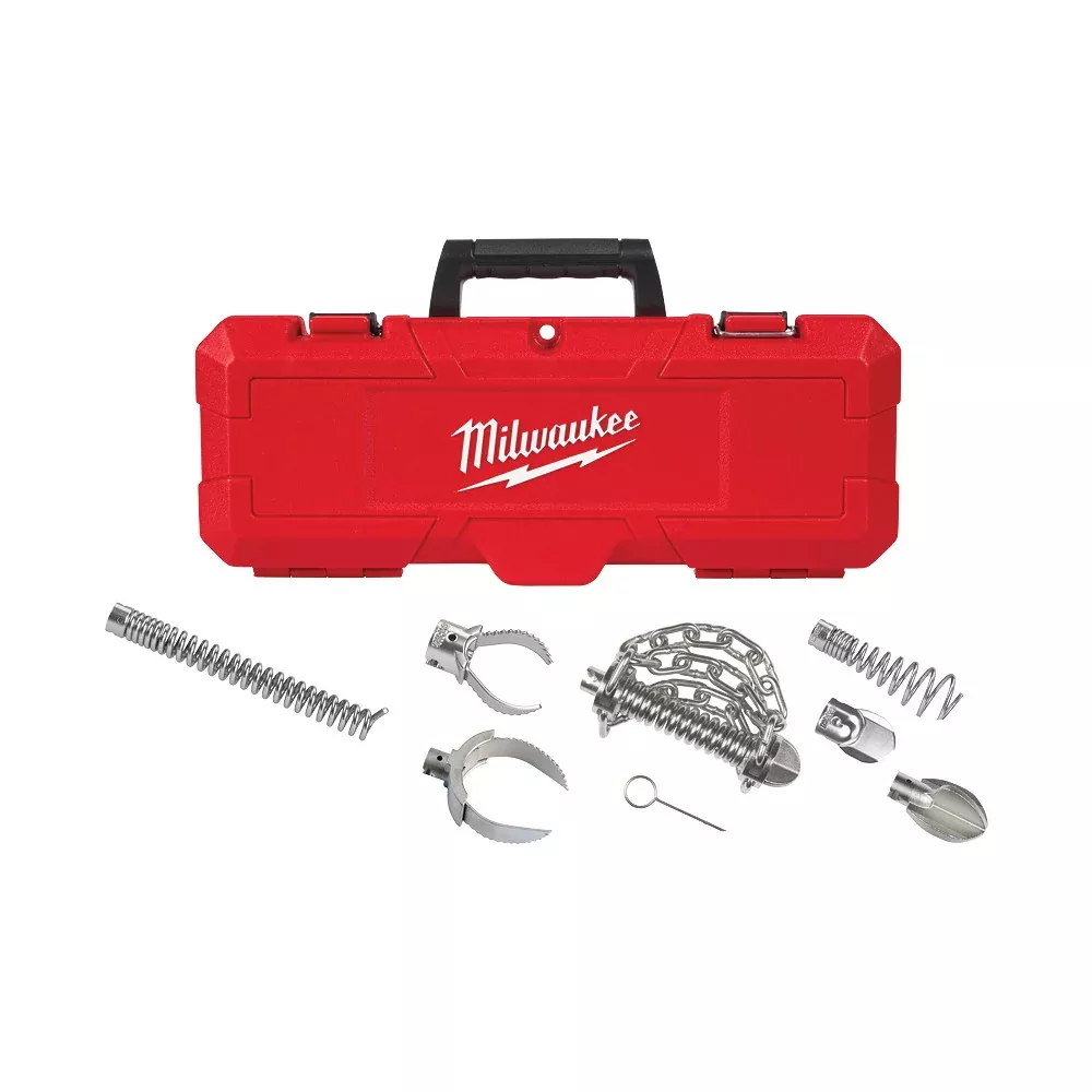 Sectional Cable Head Attachment Kit - Milwaukee 2" - 4" Head Attachment Kit For 7/8" Sectional Cable, 48-53-3839