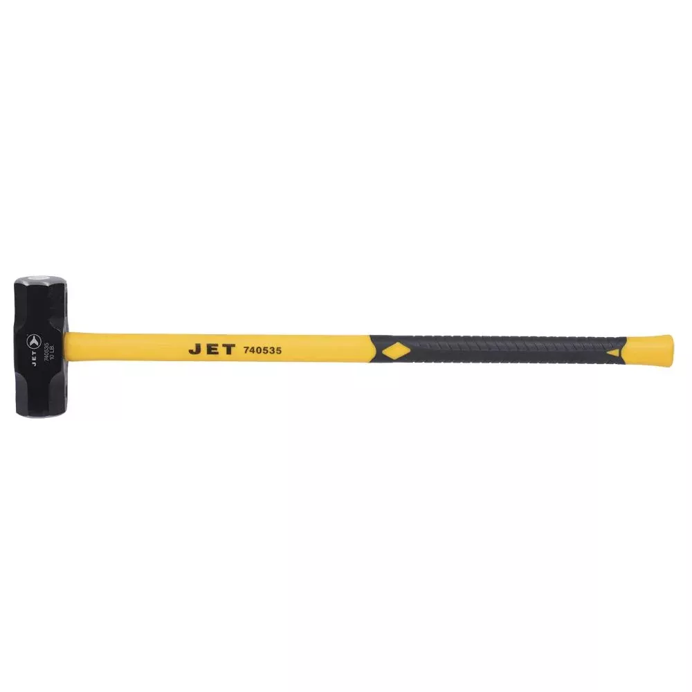 Sledge Hammer - Jet Tools 10lb Fibreglass Handle Sledge Hammer, 740535