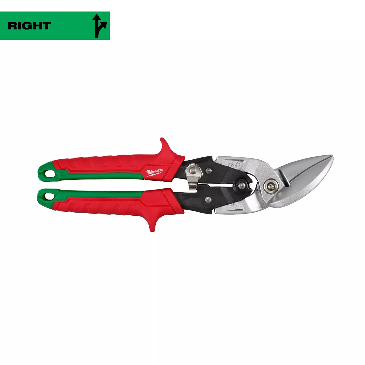 Snips - Milwaukee Right Cutting Offset Aviation Snips, 48-22-4552