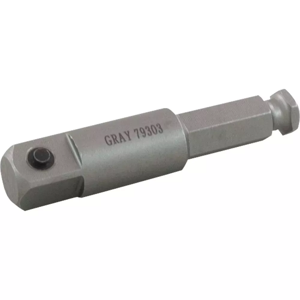 Socket - Gray Tools 1/2" Drive Hex Drive Extensions, Various Sizes
