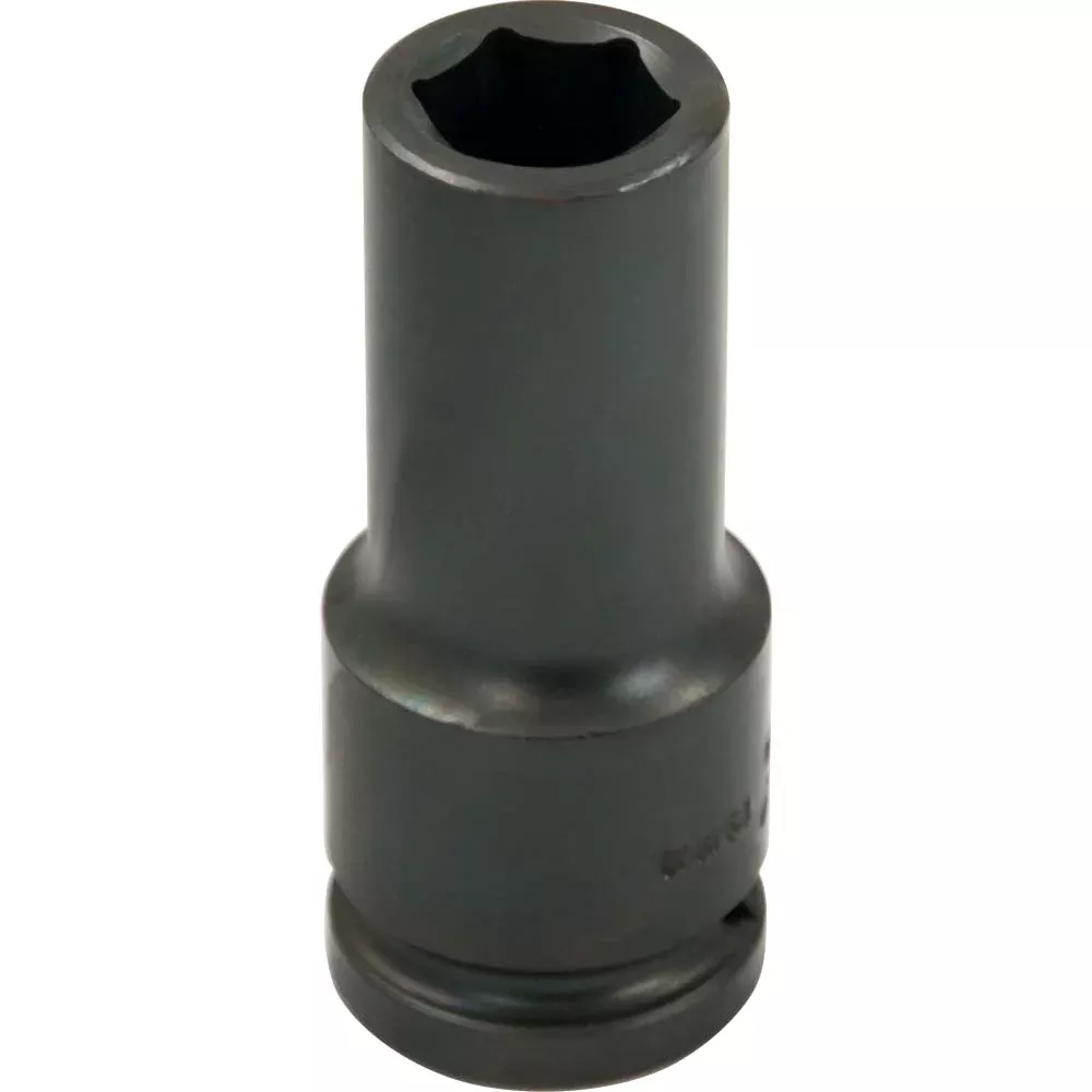 Socket - Gray Tools 3/4" Drive 6 Point Metric Deep Length Sockets - Impact Black Industrial Finish, Various Sizes