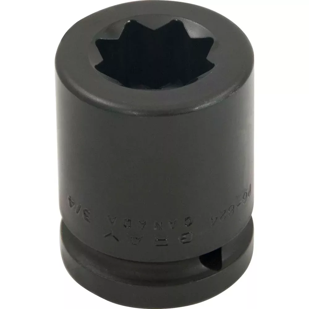 Socket - Gray Tools 3/4" Drive 8 Point Standard Length Sockets, Various Sizes