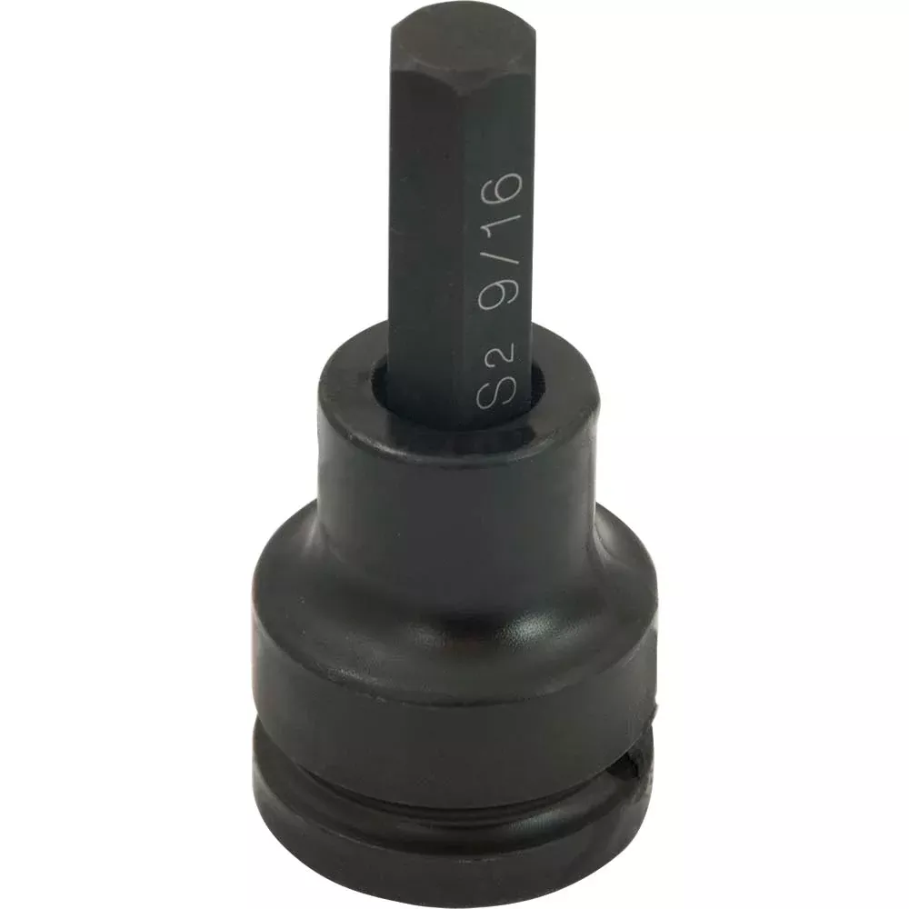 Socket - Gray Tools 3/4" Drive Standard Length Hex Head Sockets - Impact Black Industrial Finish, PB26