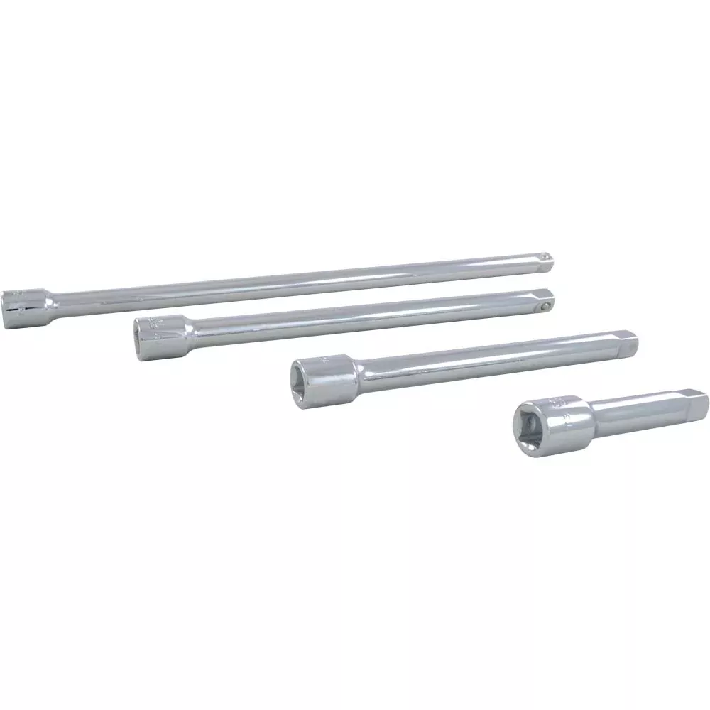 Socket Set - Gray Tools 4 Piece 3/8" Dr. Chrome Extension Set, T4S