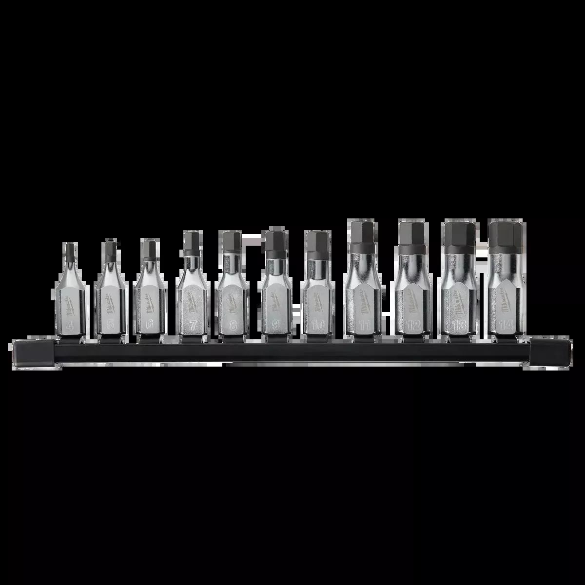 Socket Set - Milwaukee 11pc 3/8" Drive Hex Bit Socket Set - Metric, 48-22-9543