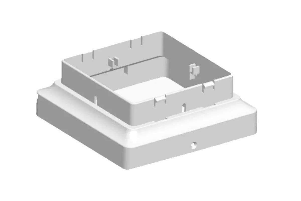 Solar Light Post Adaptor - Classy Caps 5" x 5" PVC, SL4455