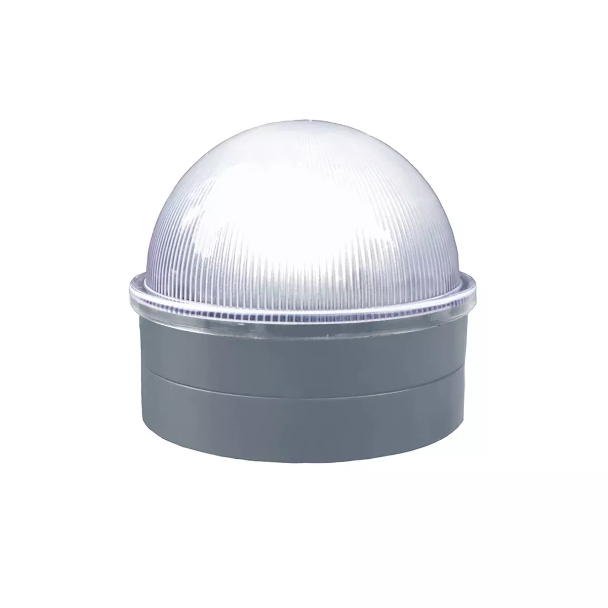 Solar Post Cap - Classy Caps Silver Chainlink Summit, CH2233S