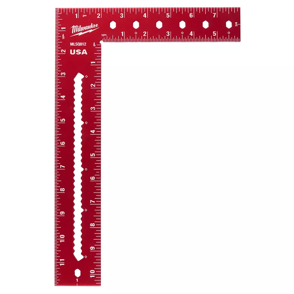 Square - Milwaukee 8" x 12" Framing Square, MLSQ812