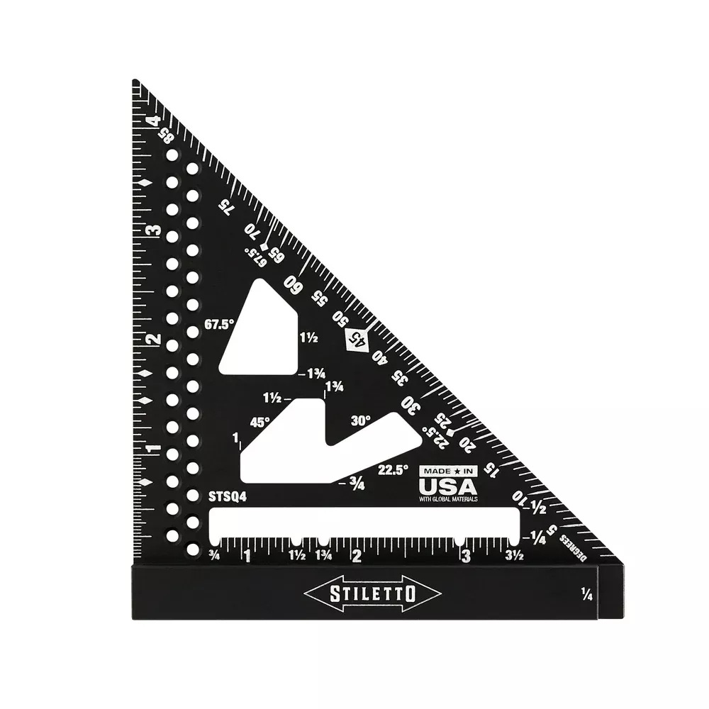Square - Milwaukee STILETTO 4-1/2" Trim Square, STSQ4