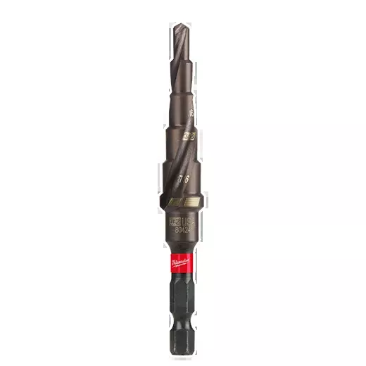 Step Drill Bits - Milwaukee SHOCKWAVE™ Impact Duty™ Step Bits, Various Sizes