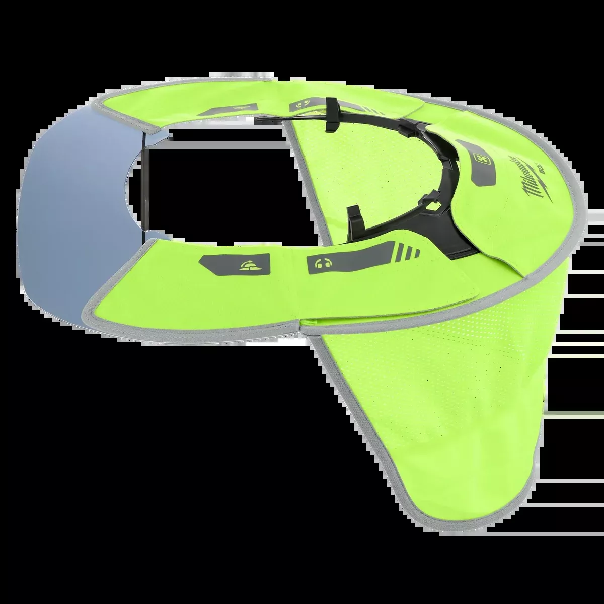 Sun Visor - Milkwaukee BOLT™ Sun Visor with Sunshade, 48-73-1078