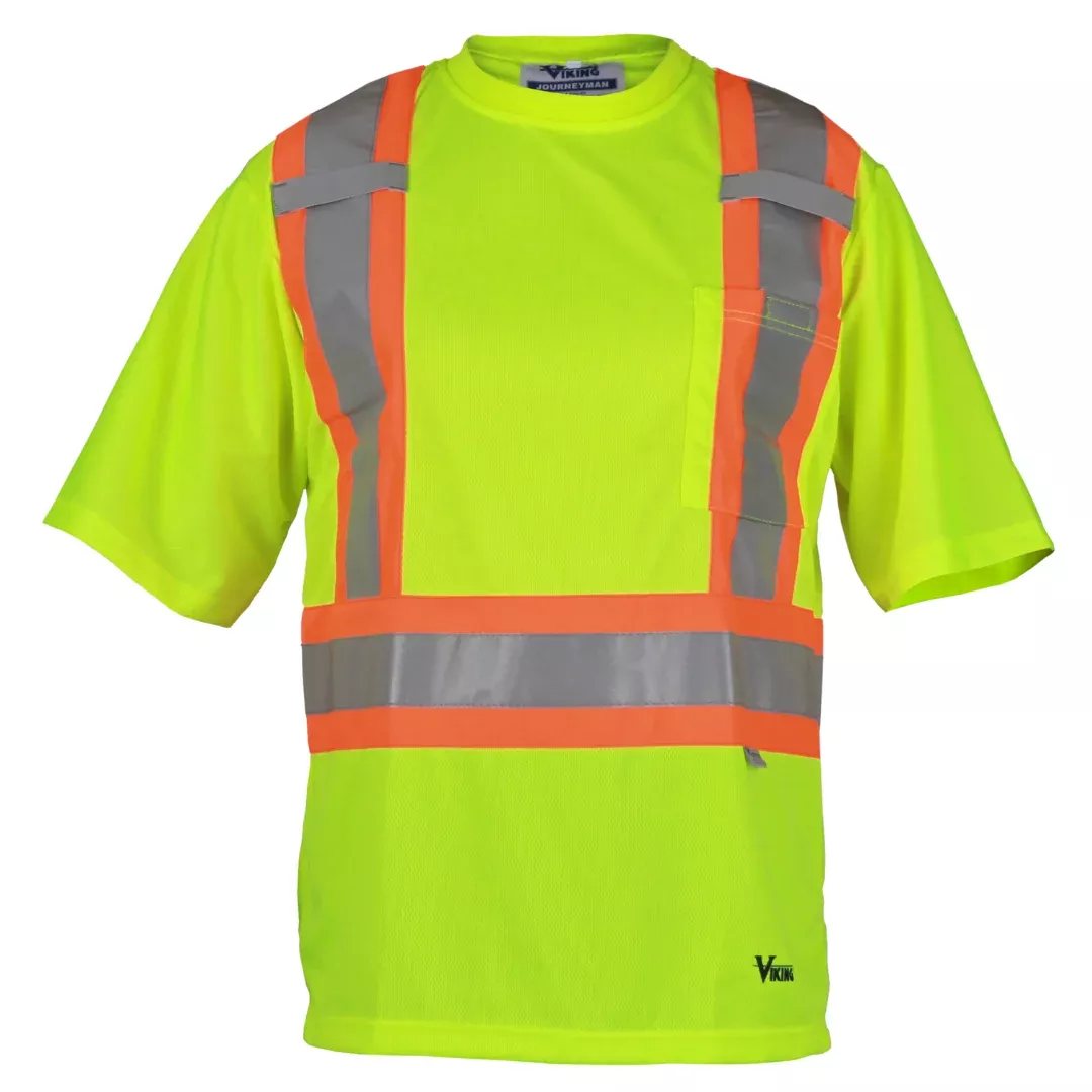 T-Shirt - Viking Hi-Viz CSA Mesh T-Shirt, 6006