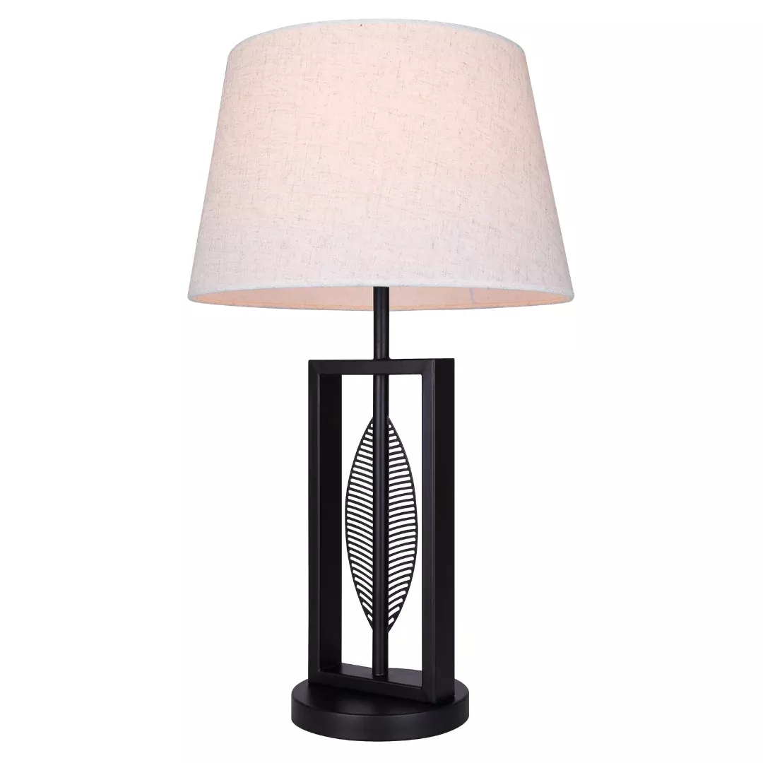 Table Lamp - Canarm WILLOW Matte Black Table Lamp, ITL2140B26BK