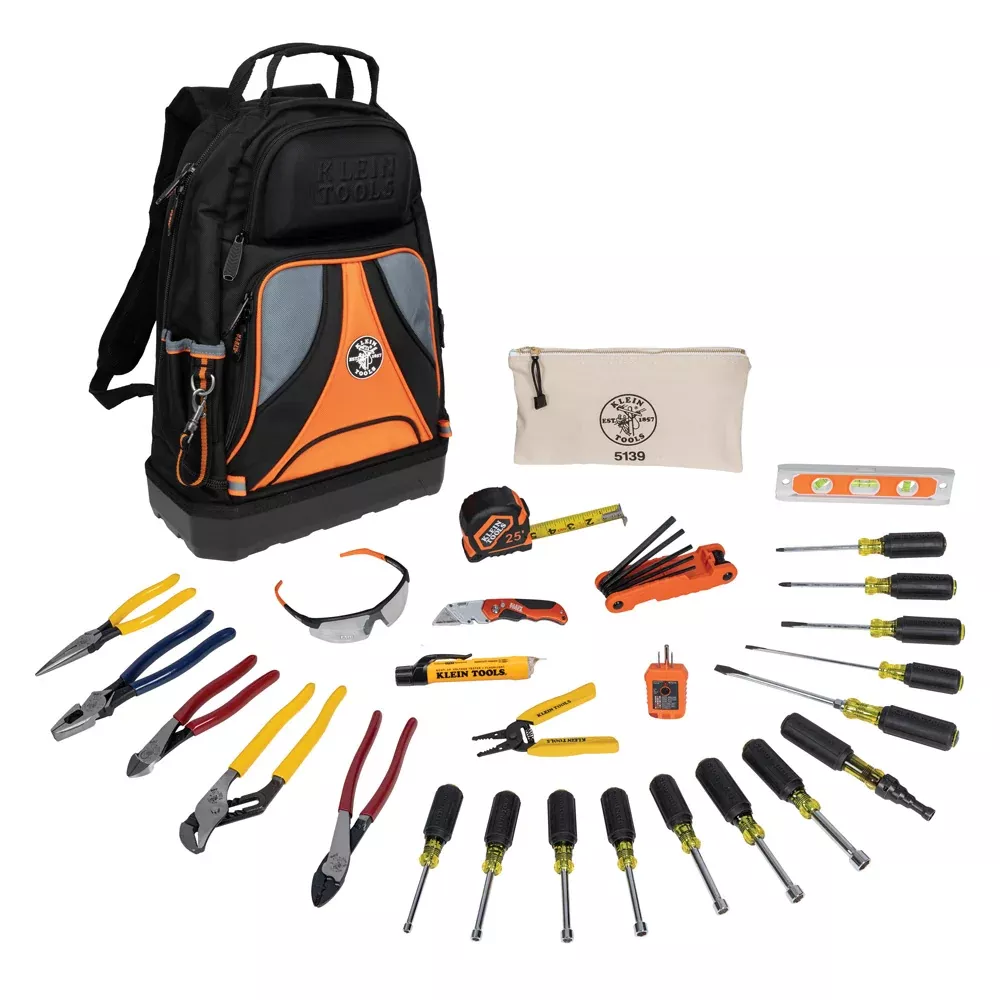 Tool Kit - Klein Tools Tool Kit, 28-Piece, 80028