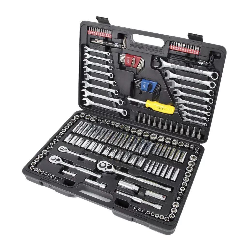Tool Set - ITC 200-Piece Mechanic's Tool Set - 6 and 12 Point, 020304