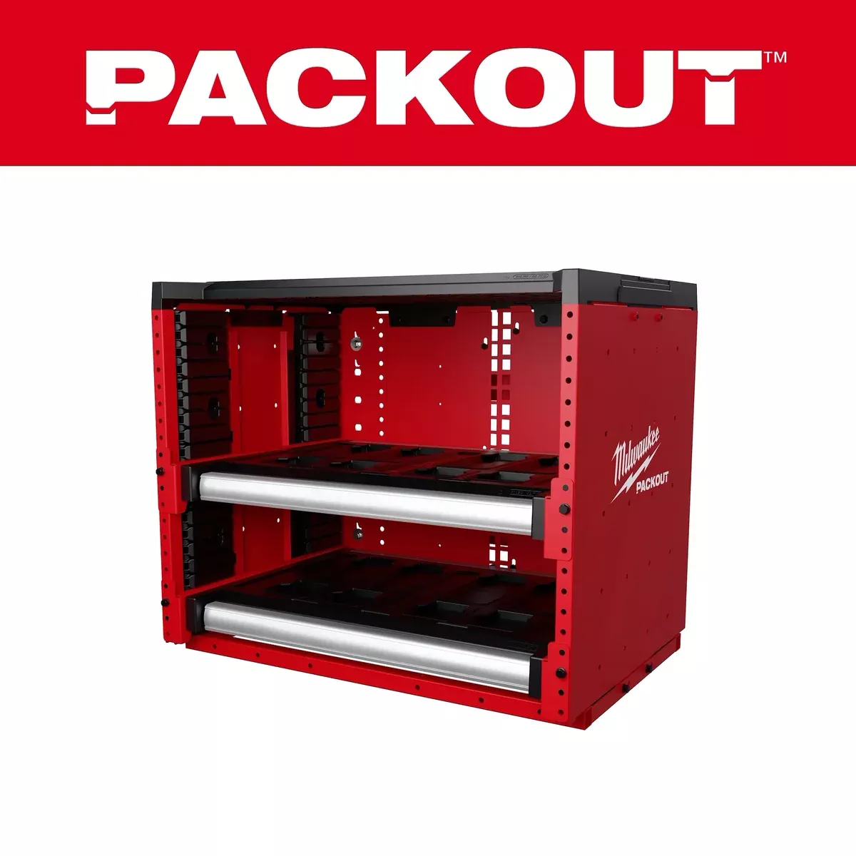 Tool Storage - Milwaukee PACKOUT™ Rack, 48-21-8000