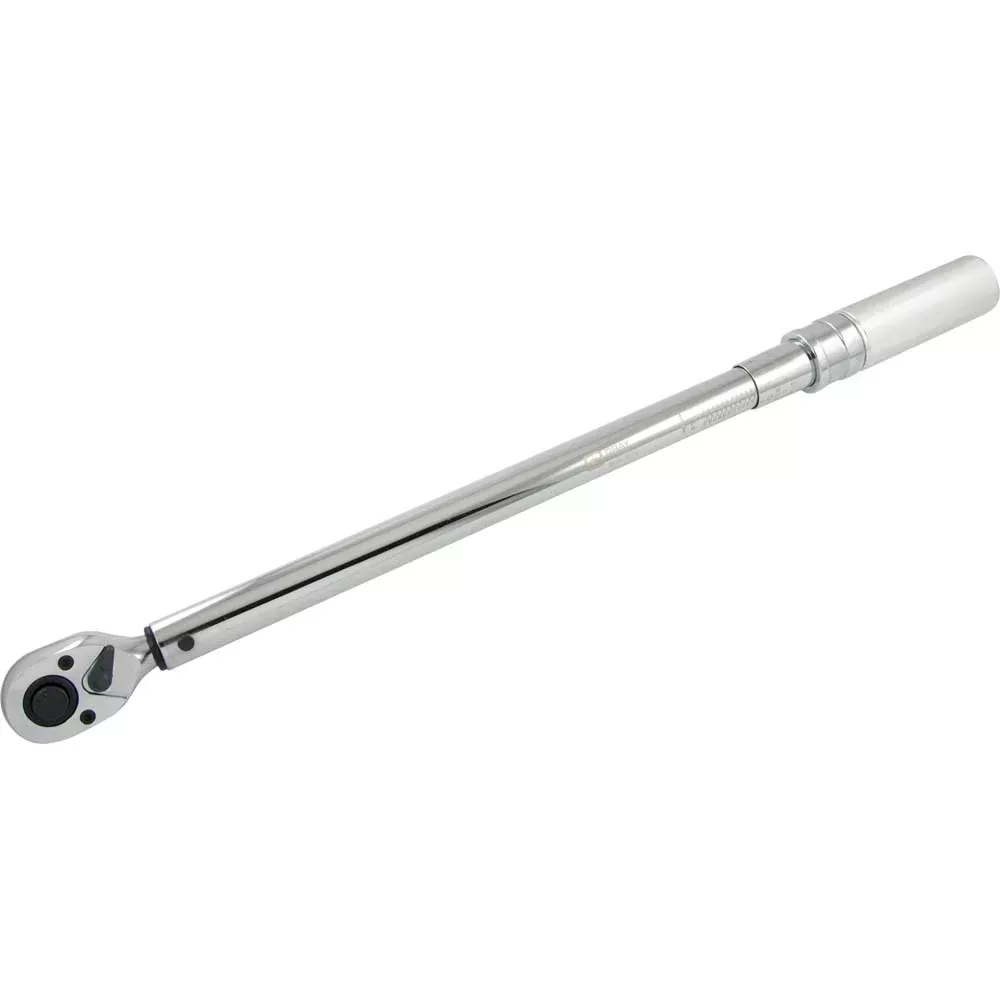 Torque Wrench - Gray Tools 1/2" Drive Micro-Adjustable, Click Type Torque Wrench, 83250