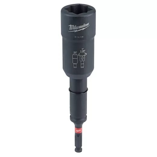 Utility Socket - Milwaukee SHOCKWAVE™ Lineman's 3-in-1 Distribution Utility Socket, 49-66-5101