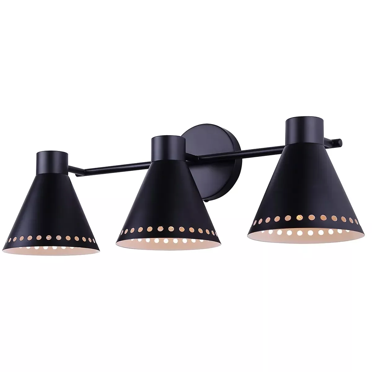 Vanity Light - Canarm ALBIE Vanity Light, IVL1237A03BK