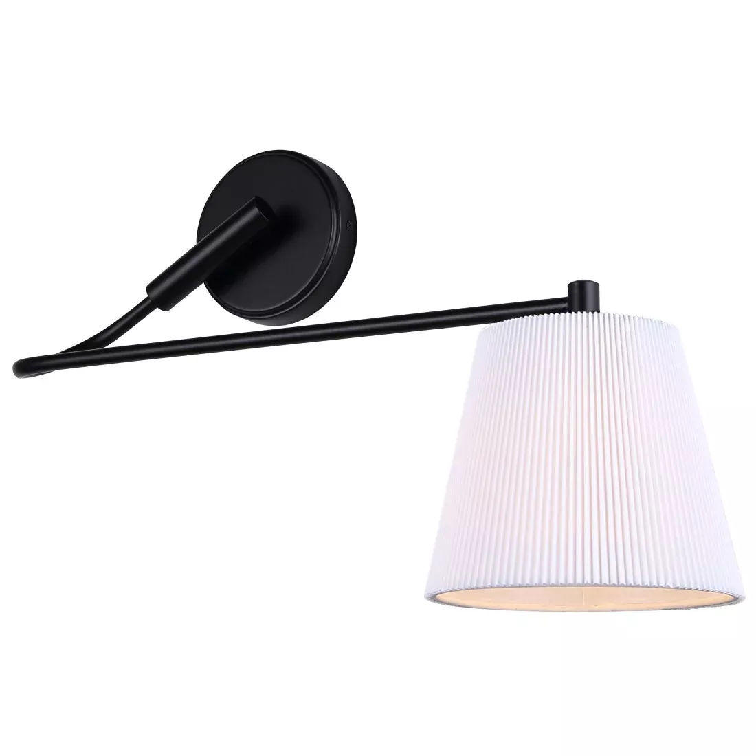 Wall Light - Canarm ASPEN Matte Black Wall Light, IWF1201A01BK