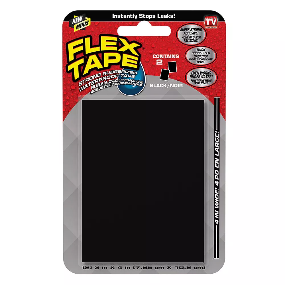 Waterproofing Tape - Flex Seal Flex Tape Mini, Various Colours