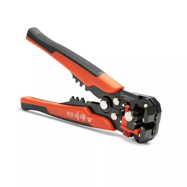 Wire Stripper - Crescent 8" Self-Adjusting Wire Stripper & Cutter, 8WSCSA