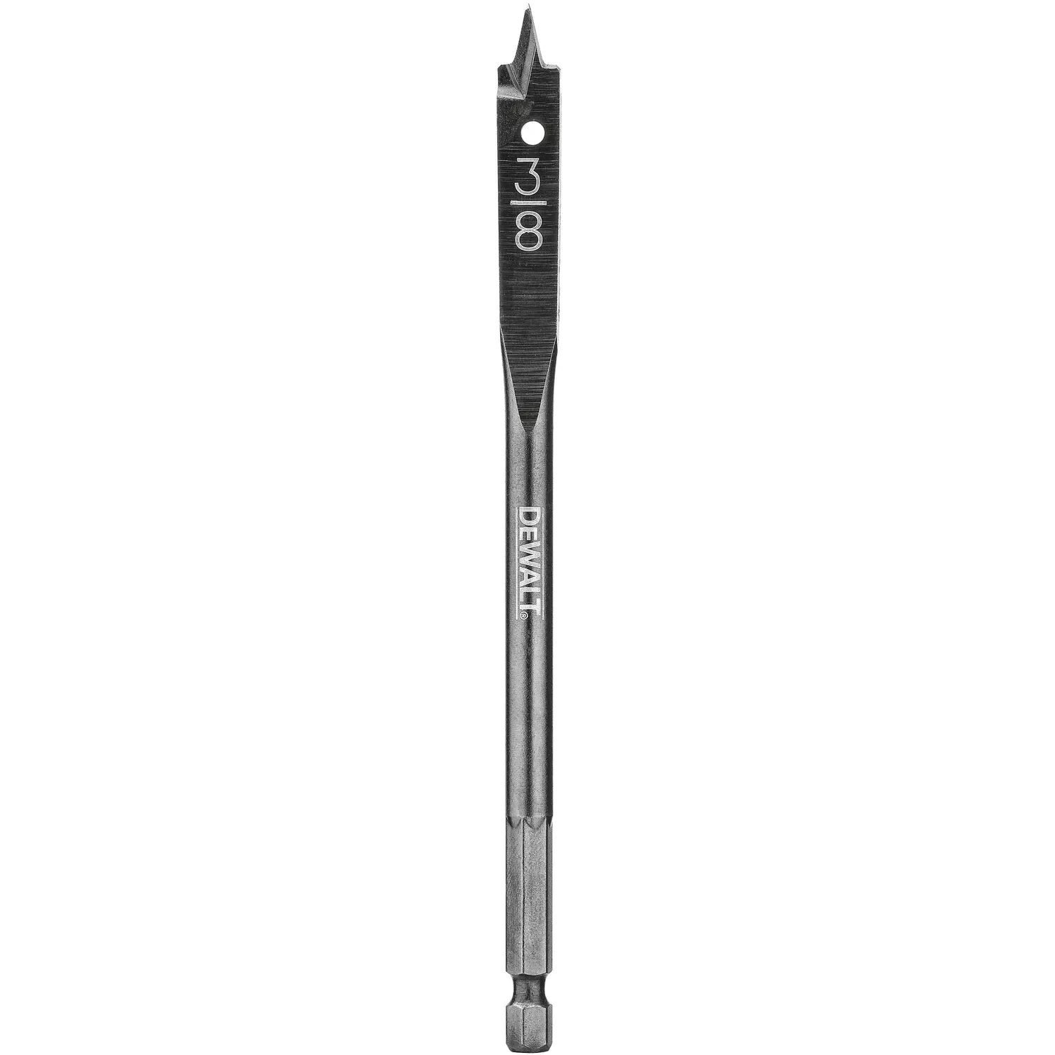 Wood Boring Spade Drill Bit, 3/8 X 6 In.