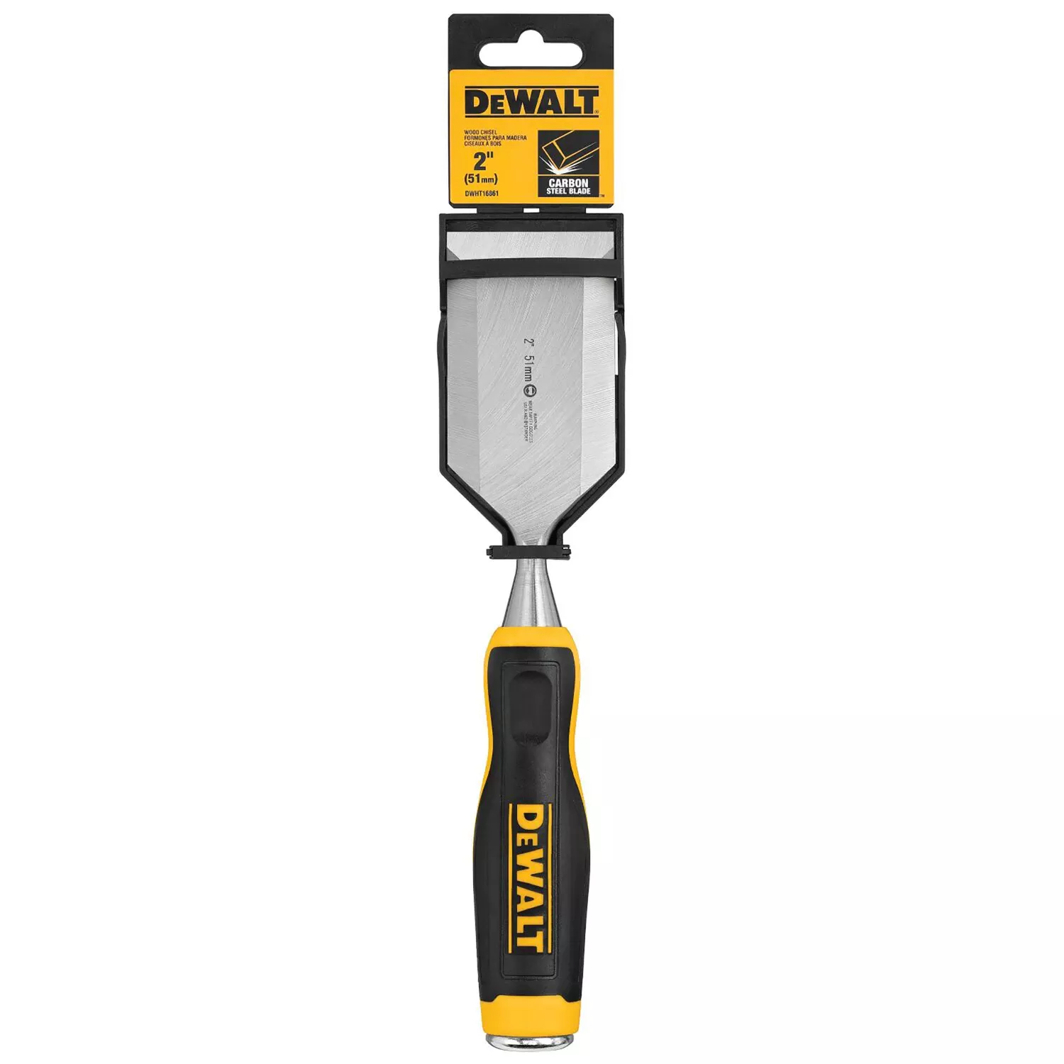Wood Chisel, Carbon Steel Blade, 2 In.