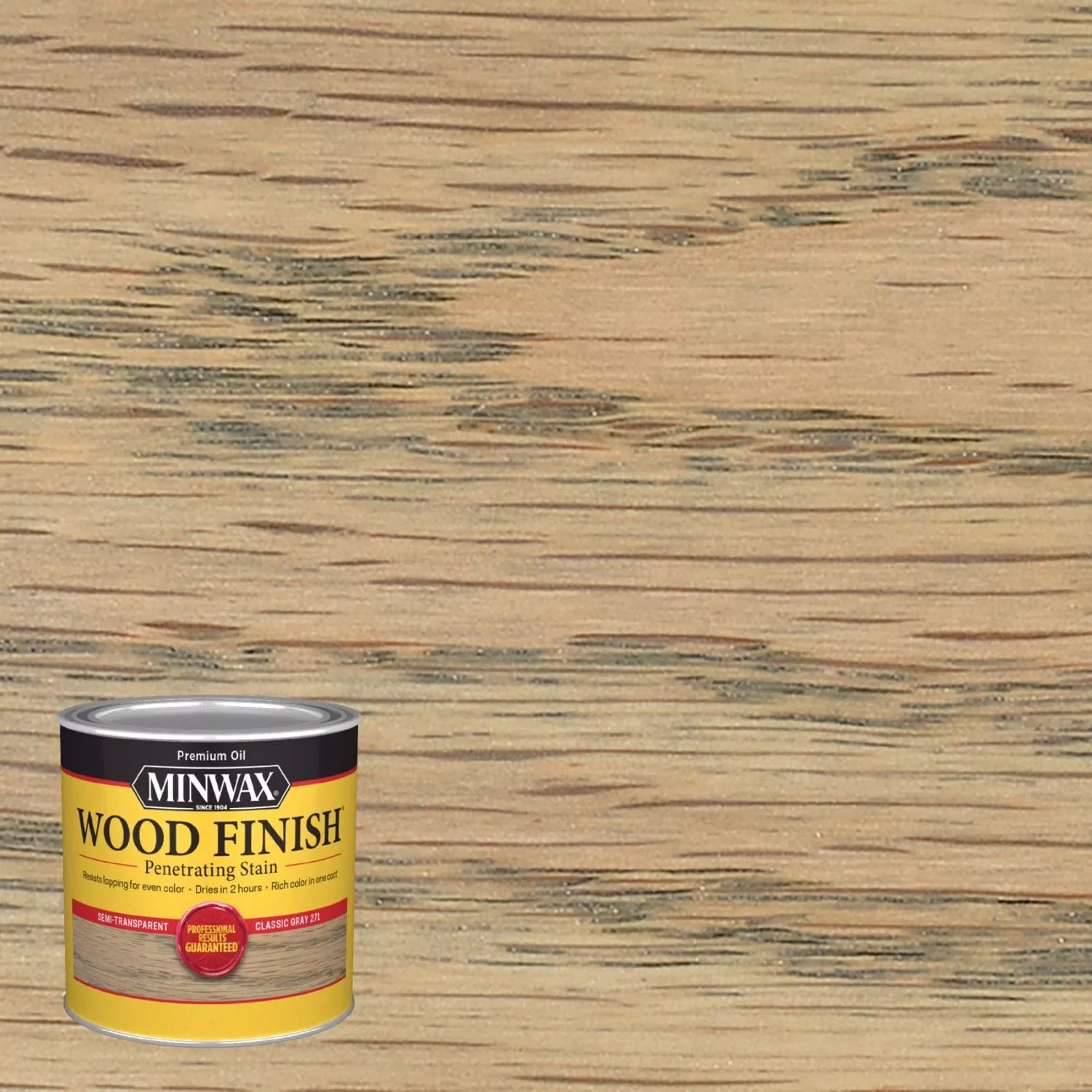 Wood Finish, Classic Gray, 1/2 Pt.