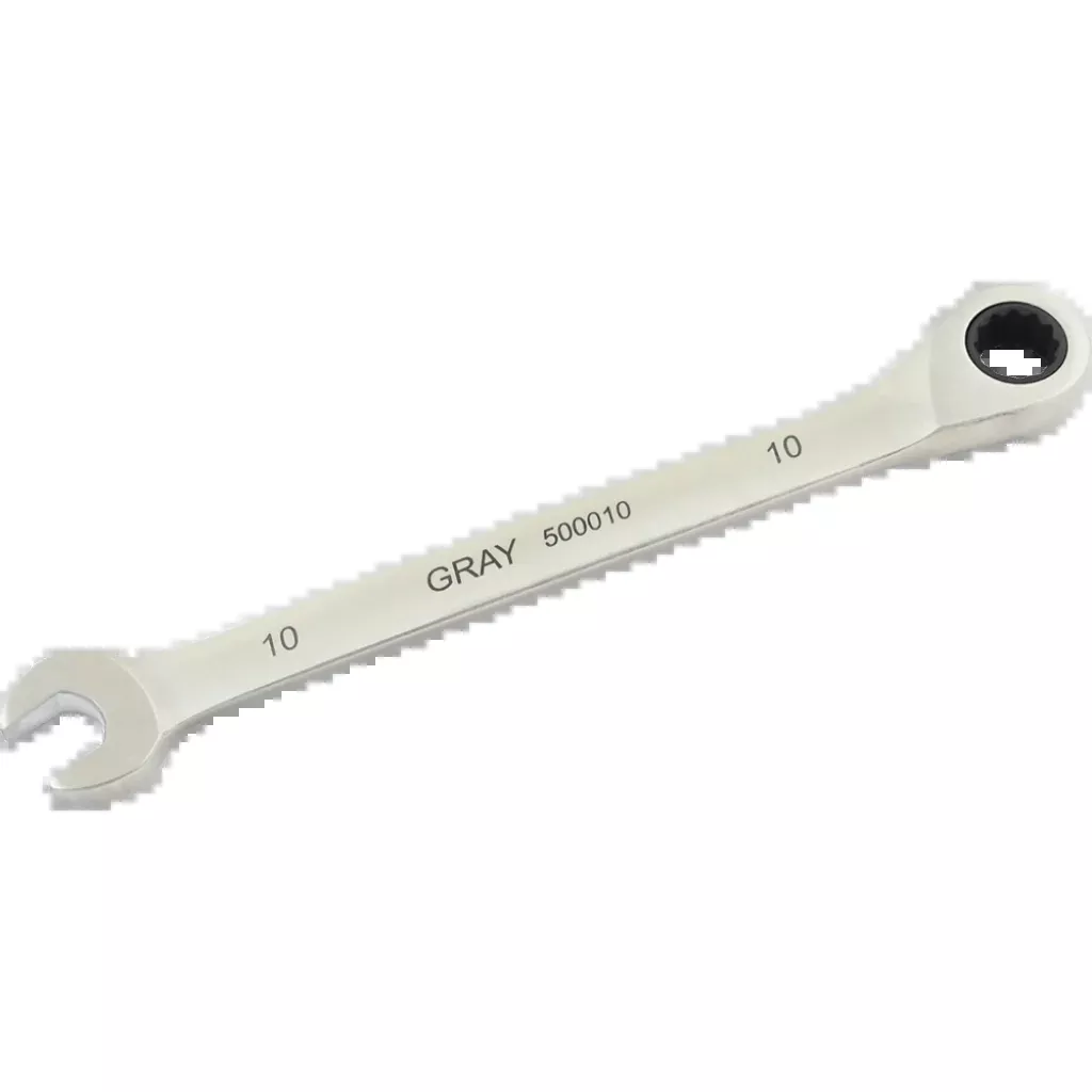 Wrench - Gray Tools Metric Combination Fixed Head Multi-Gear Ratcheting Wrenches, Various Sizes