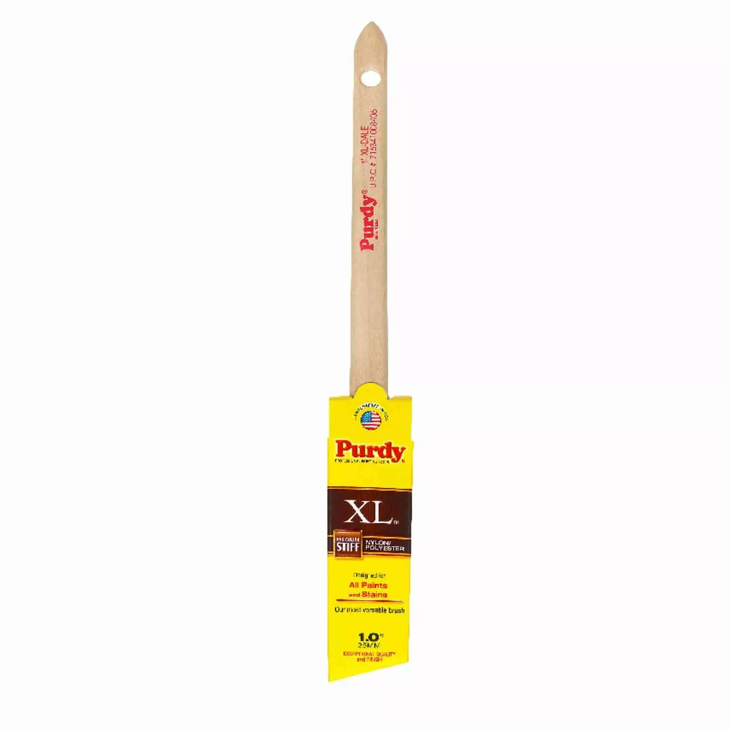 Xl-dale Angular Sash & Trim Paint Brush, 1 In.